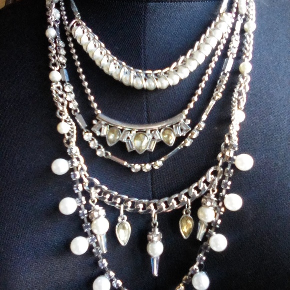 NWOT BCBG Generation multistrand necklace - Picture 2 of 4